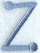 Dots Letter Z - 2 inch