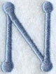 Dots Letter N - 2 inch