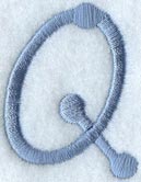 Dots Letter Q - 2 inch