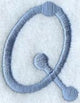 Dots Letter Q - 2 inch
