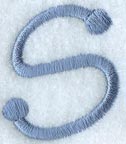 Dots Letter S - 2 inch