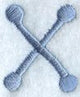 Dots Letter x - 2 inch