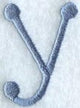 Dots Letter y - 2 inch