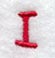 Kids Upper Case Letter I - 3 Inch