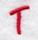 Kids Upper Case Letter T - 3 Inch