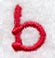 Kids Lower Case Letter b - 3 Inch
