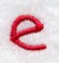 Kids Lower Case Letter e - 3 Inch