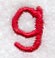 Kids Lower Case Letter g - 3 Inch