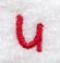 Kids Lower Case Letter u - 3 Inch