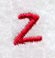 Kids Lower Case Letter z - 3 Inch