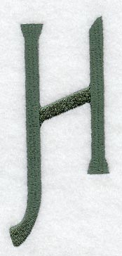 Agatha Letter H (3 Inch)
