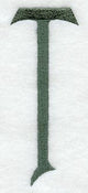 Agatha Letter T (3 Inch)
