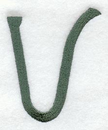 Agatha Letter V (3 Inch)