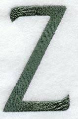 Agatha Letter Z (3 Inch)