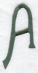 Agatha Letter A (3 Inch)