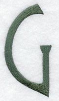 Agatha Letter G (3 Inch)