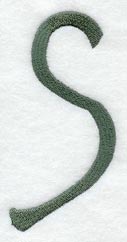 Agatha Letter S (3 Inch)