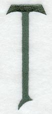 Agatha Letter T (3 Inch)