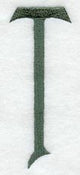 Agatha Letter T (3 Inch)