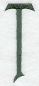 Agatha Letter T (3 Inch)