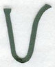 Agatha Letter V (3 Inch)