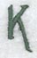 Agatha Letter K (3 Inch)