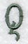 Agatha Letter Q (3 Inch)