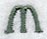 Agatha Lower Case Letter m (3 Inch)