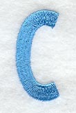 Architect Lower Case Letter c (3 Inch)