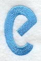Architect Lower Case Letter e (3 Inch)