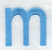 Architect Lower Case Letter m (3 Inch)