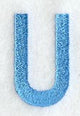 Architect Lower Case Letter u (3 Inch)