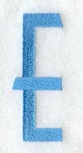 Architect Letter E (3 Inch)