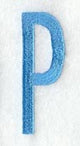 Architect Letter P (3 Inch)