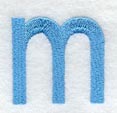 Architect Lower Case Letter m (3 Inch)