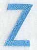 Architect Lower Case Letter z (3 Inch)