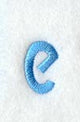 Architect Lower Case Letter e (3 Inch)