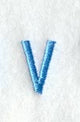 Architect Lower Case Letter v (3 Inch)