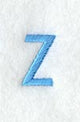 Architect Lower Case Letter z (3 Inch)