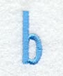Architect Lower Case Letter b (3 Inch)
