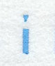 Architect Lower Case Letter i (3 Inch)