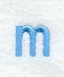 Architect Lower Case Letter m (3 Inch)
