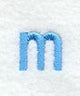 Architect Lower Case Letter m (3 Inch)