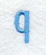 Architect Lower Case Letter q (3 Inch)