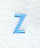 Architect Lower Case Letter z (3 Inch)