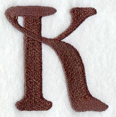 Arnold Letter K (3 Inch)