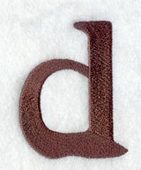 Arnold Lower Case Letter d (3 Inch)