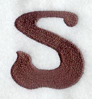 Arnold Lower Case Letter s (3 Inch)