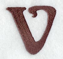 Arnold Lower Case Letter v (3 Inch)
