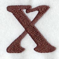 Arnold Lower Case Letter x (3 Inch)
